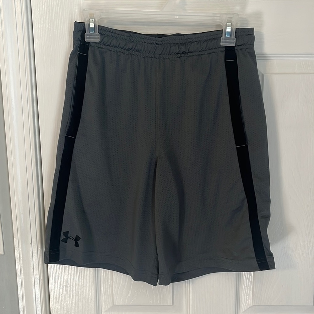 Grey Under Armor Athletic Shorts